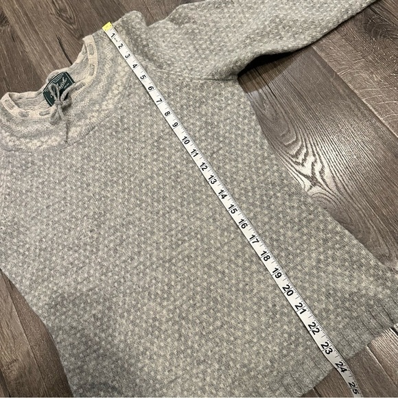 Woolrich Winter Fair Isle Wool Sweater Pullover Women's XS Nordic Lamb's Wool - Picture 8 of 12